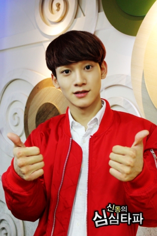 Chen with two thumbs up