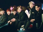 Xiumin, Luhan, Kris, Sehun & Kai in Black Suits