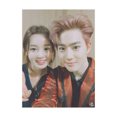 nam_gyuri: EXO’s Mr Suho🍭 I enjoyed the concert 👍 The EXO that are more beautiful than girls. #EXO #Exo #Concert #Suho (160731)